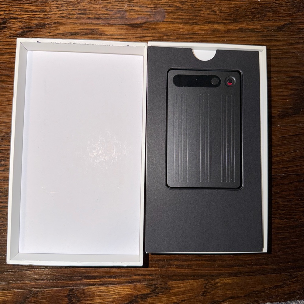 Black Smartphone in Box